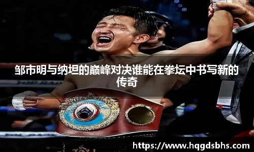 邹市明与纳坦的巅峰对决谁能在拳坛中书写新的传奇